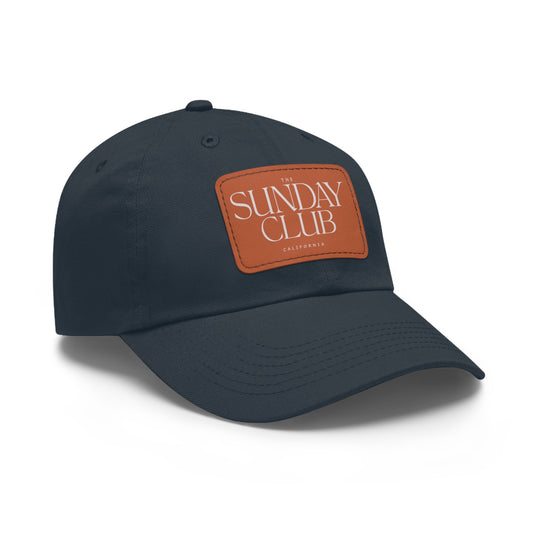 The Sunday Club: Essential Leather Patch Hat