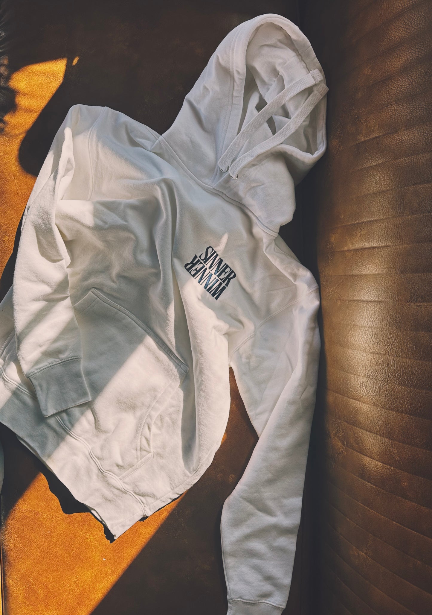 Sinners Win Unisex Embroidered Hoodie