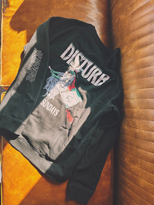 Artist Collab: DND_ Witch Delivery Unisex Raglan Sweatshirt