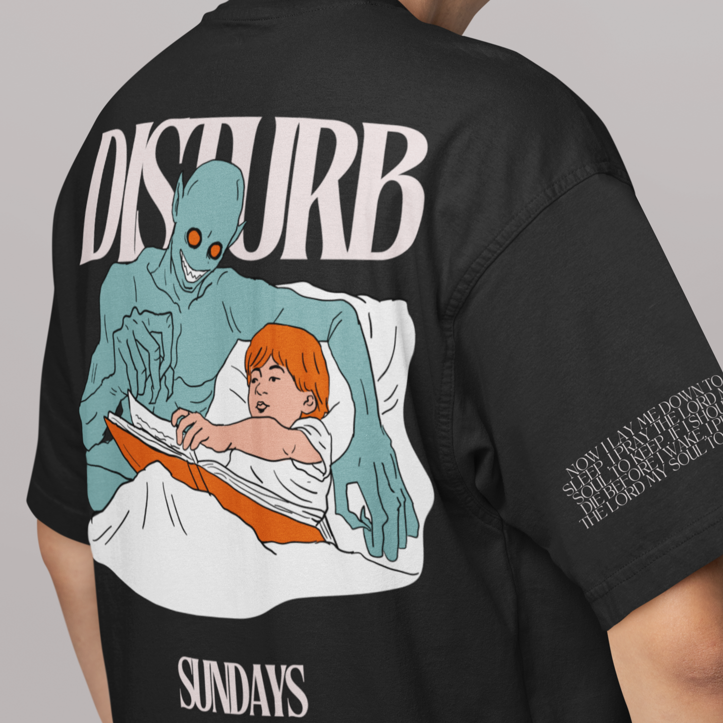Artist Collab: DND_ Bedtime Stories Boxy Unisex Tee