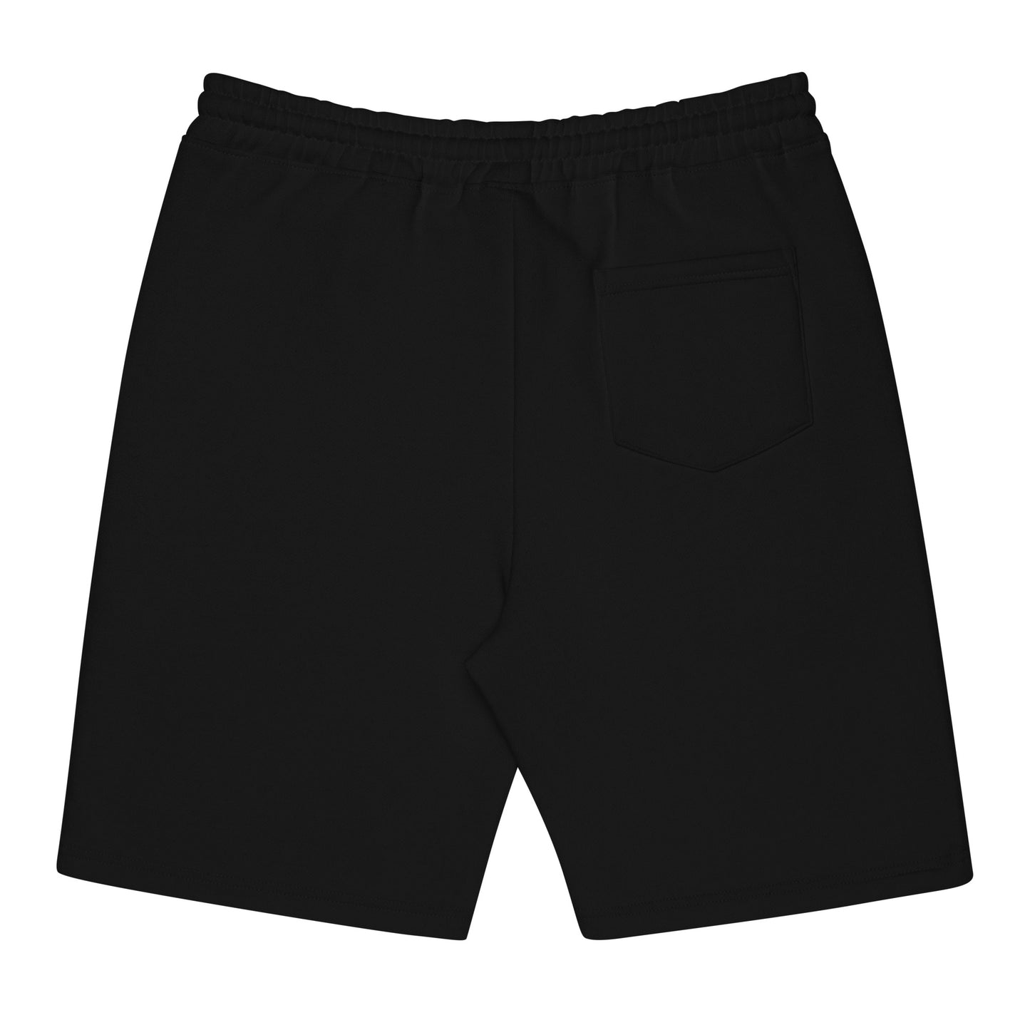 Sunday Basics: White Embroidered Fleece Shorts