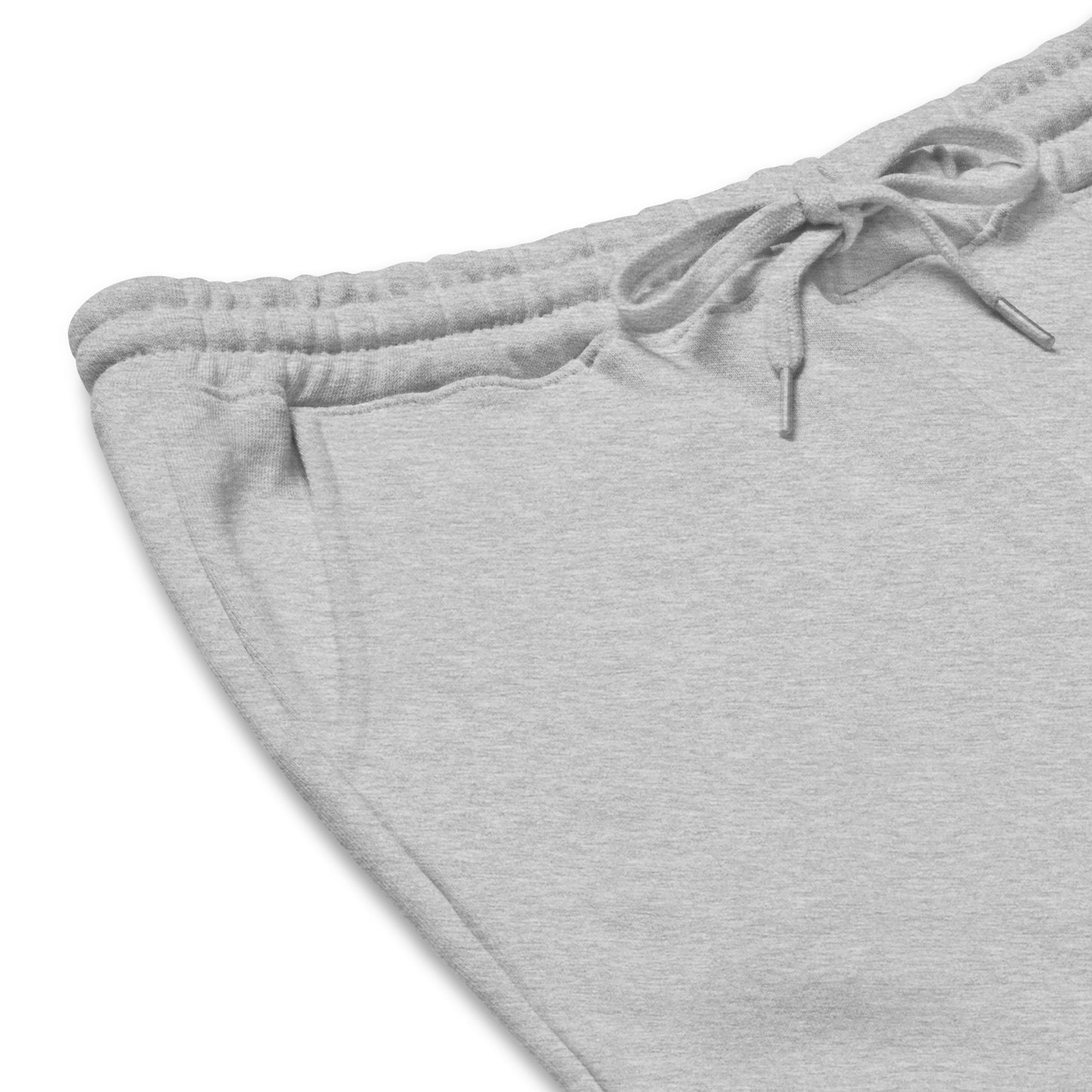 Sunday Basics: Green Embroidered Fleece Shorts