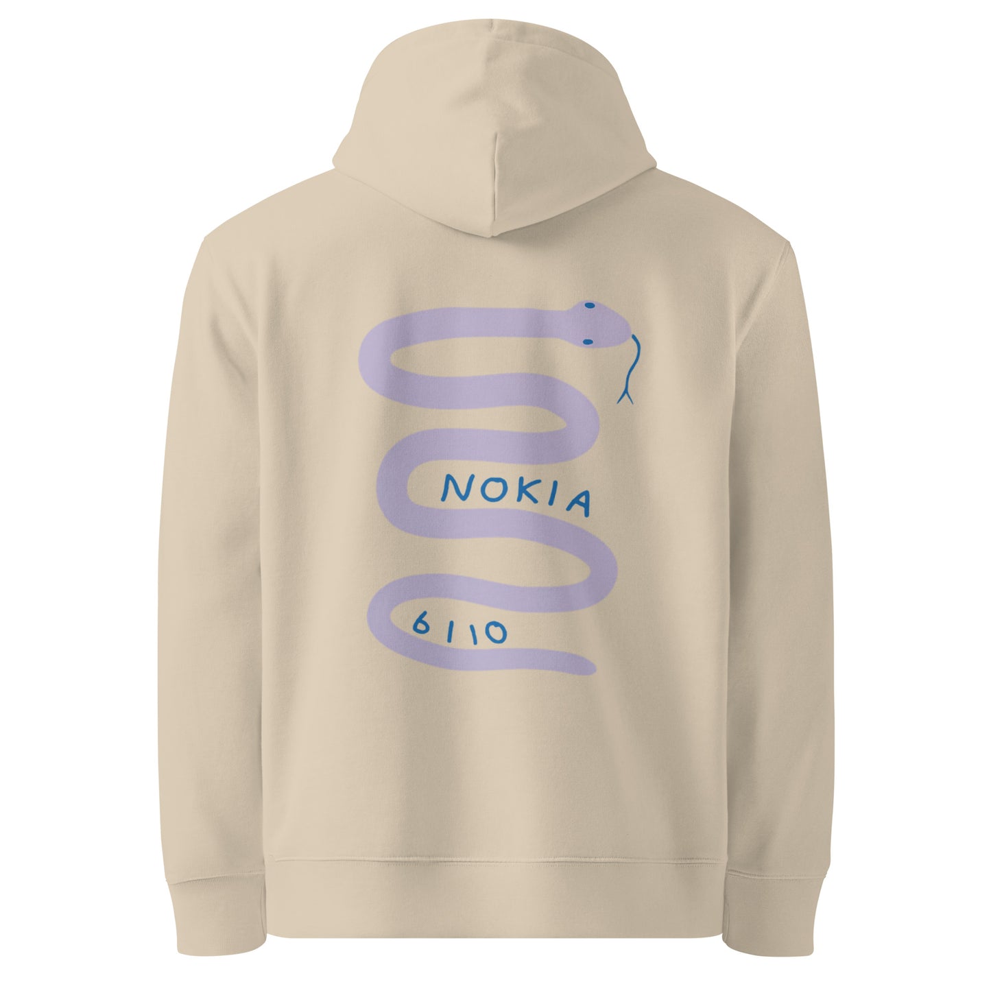 Artist Collab: SnakeEyes_ Nokia Snake Fitted Hoodie