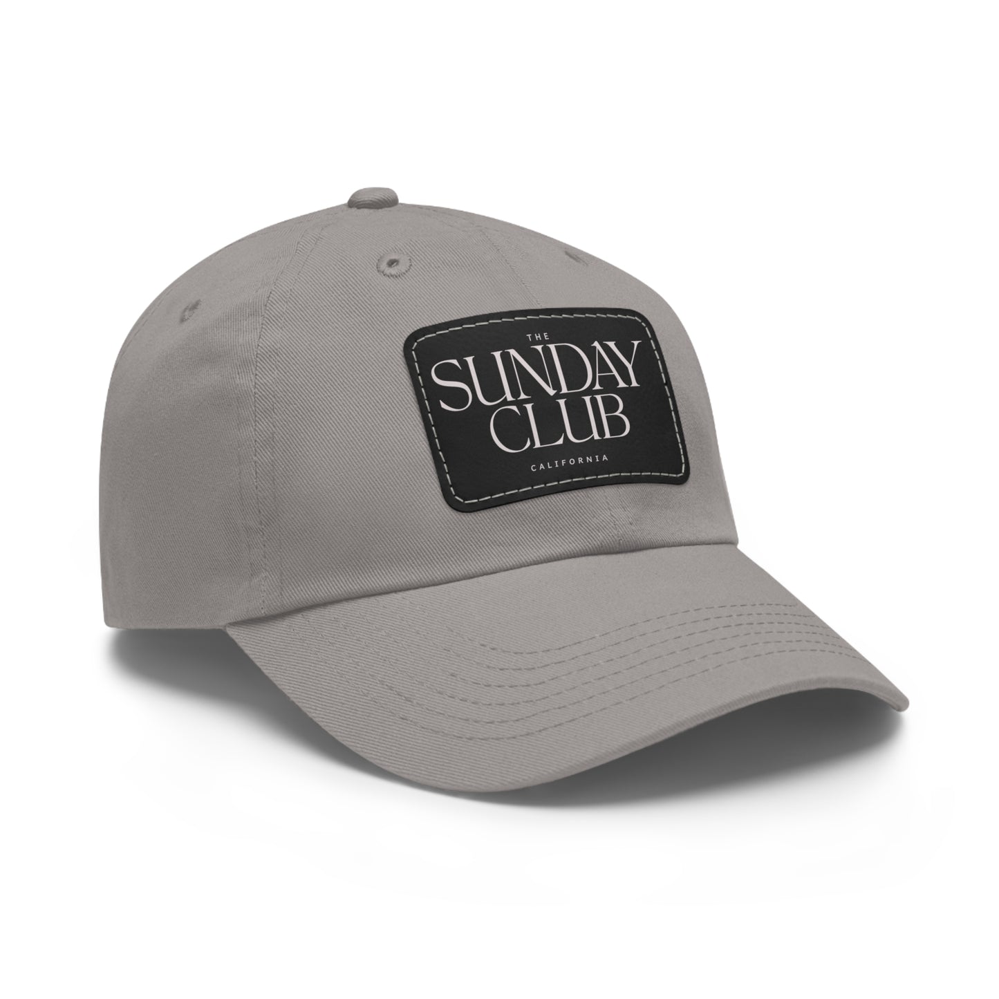 The Sunday Club: Essential Leather Patch Hat