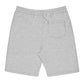 Sunday Basics: White Embroidered Fleece Shorts