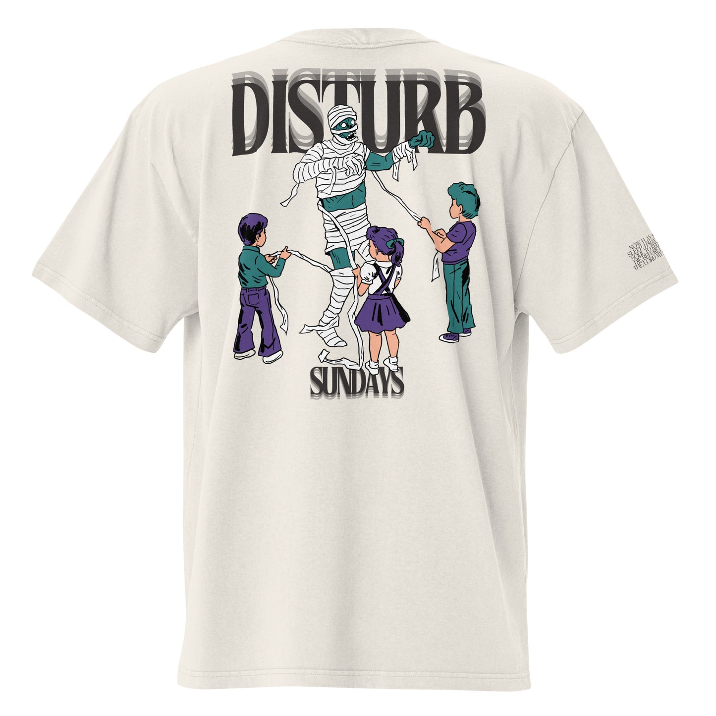 DISTURB: Mummy Games Oversized Unisex Tee