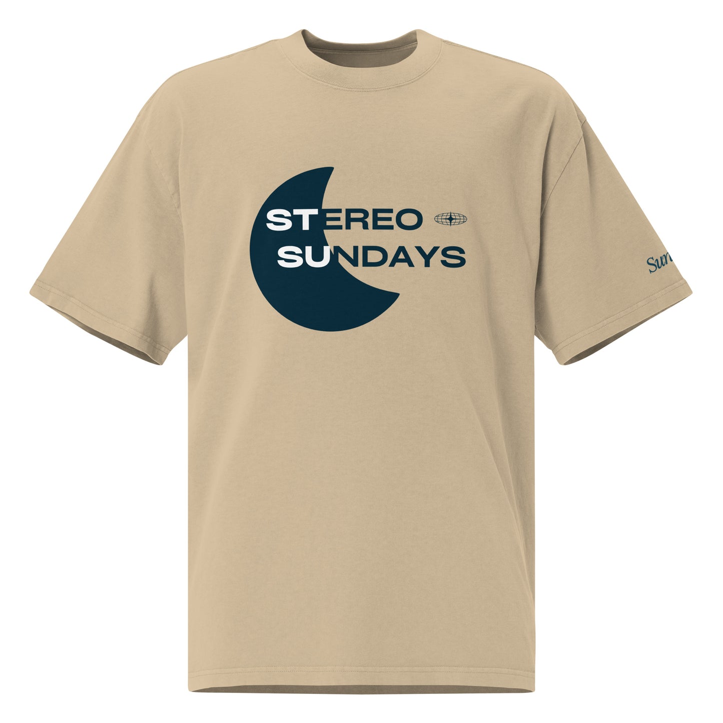 Stereo Sundays_Faded Khaki Unisex Tee