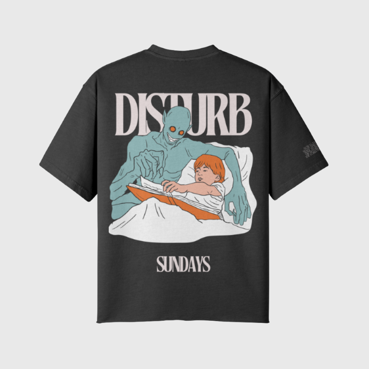 DISTURB: Bedtime Stories Oversized Unisex Tee