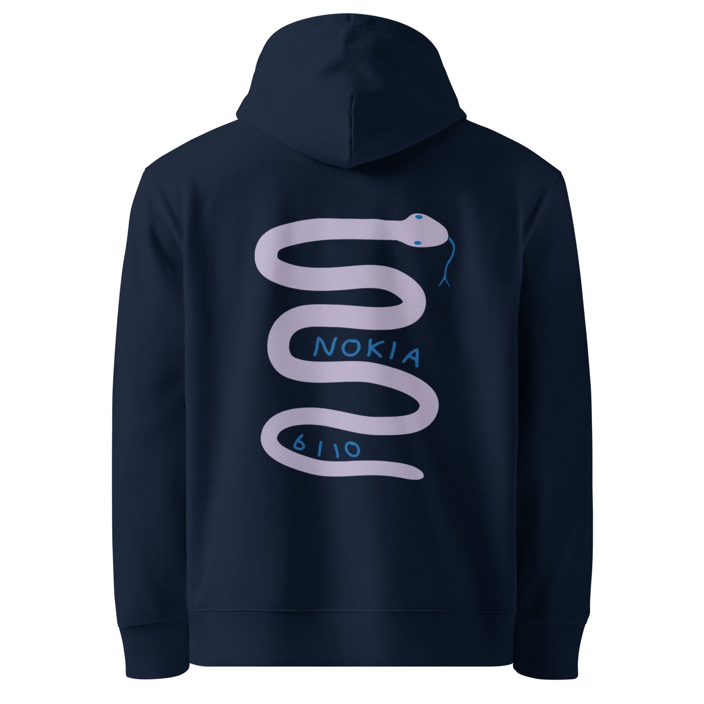 Artist Collab: SnakeEyes_ Nokia Snake Fitted Hoodie