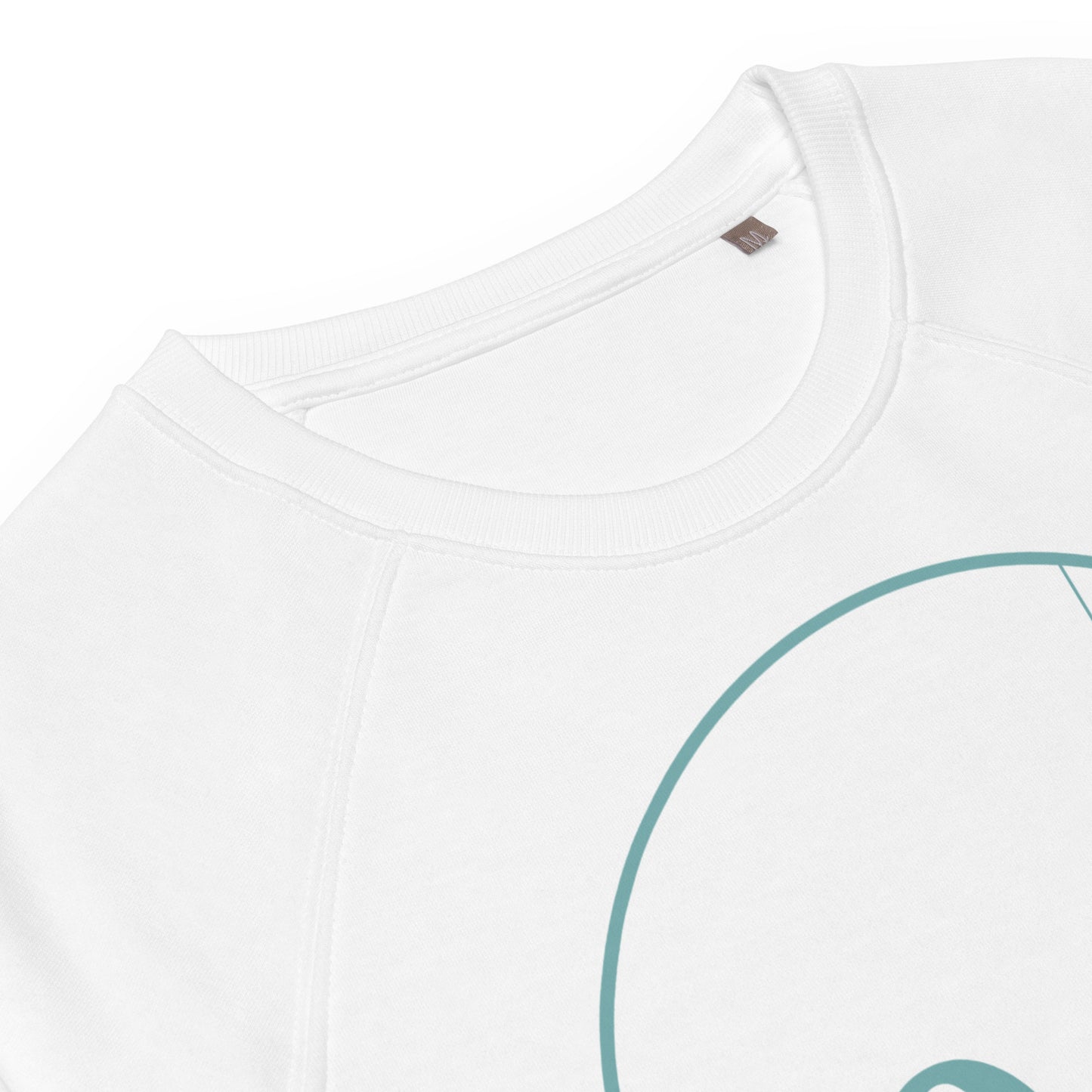 DISTURB: Moon Drip Unisex Raglan Sweatshirt