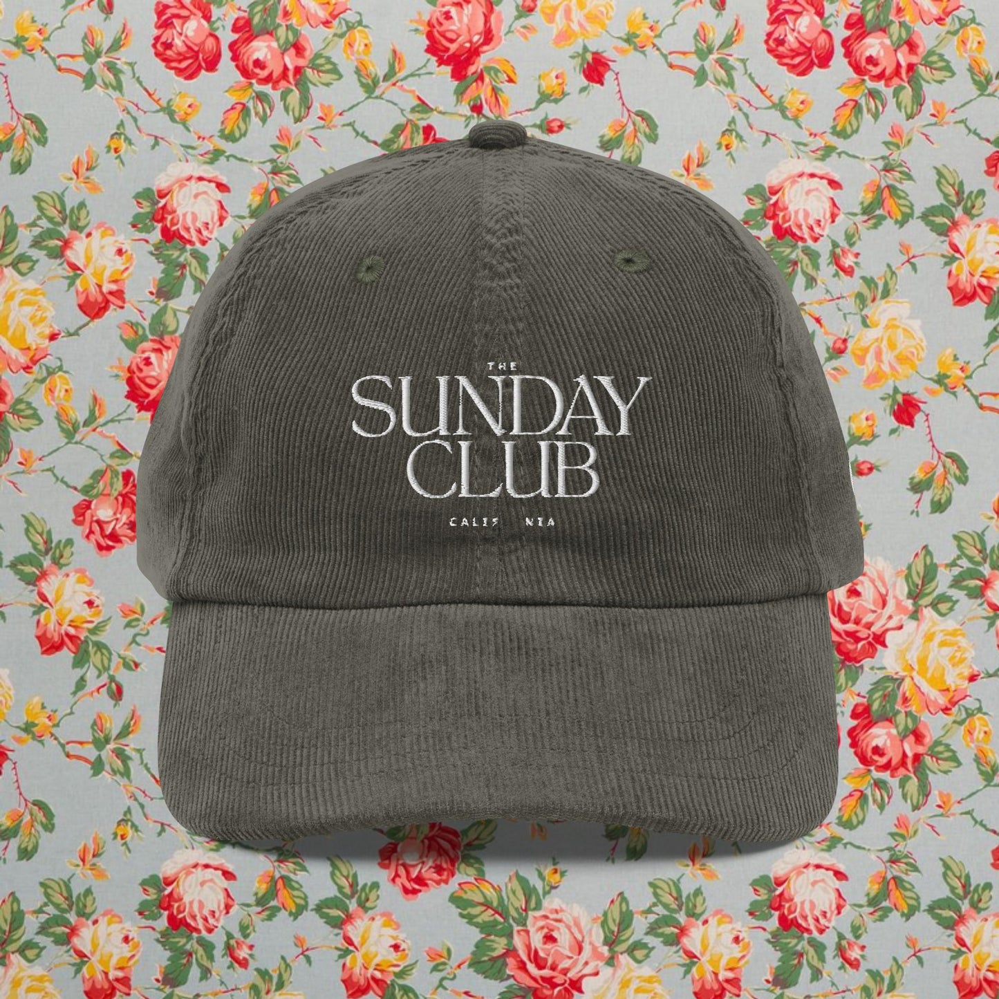 The Sunday Club Embroidered Cord Hat